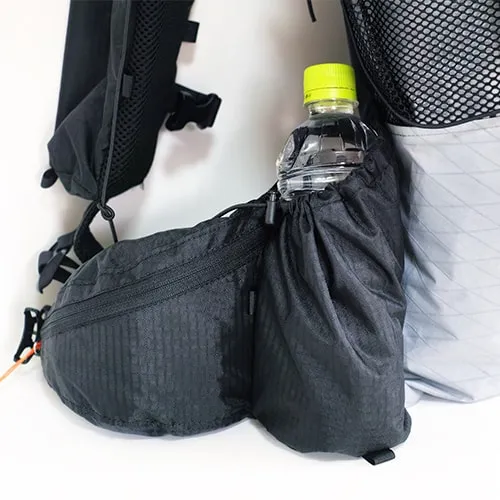 ジップポケット＋ボトルポケット